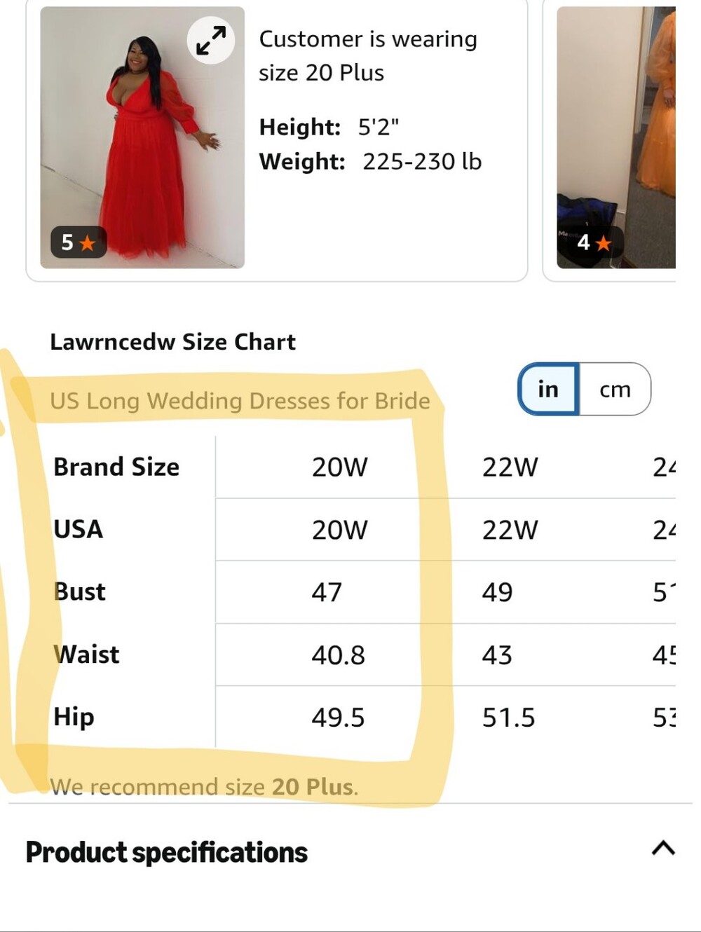 Floor length Gown - Picture 3 of 6